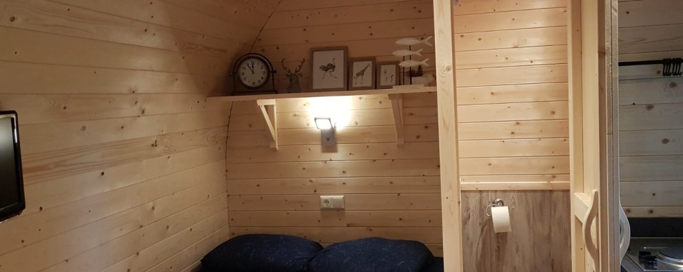 Bed, keuken Woodlodge