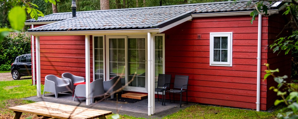Verandachalet buitenkant