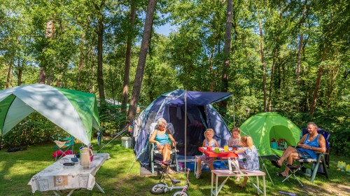 Kamperen tent Jutberg